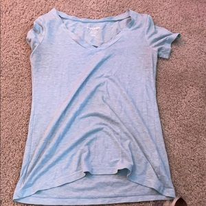 light blue t shirt